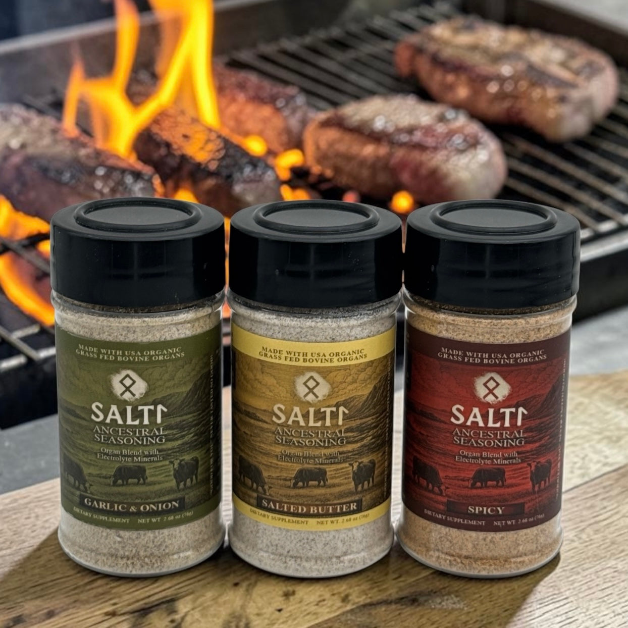 Ancestral Organ Seasonings with Electrolyte-Rich Minerals