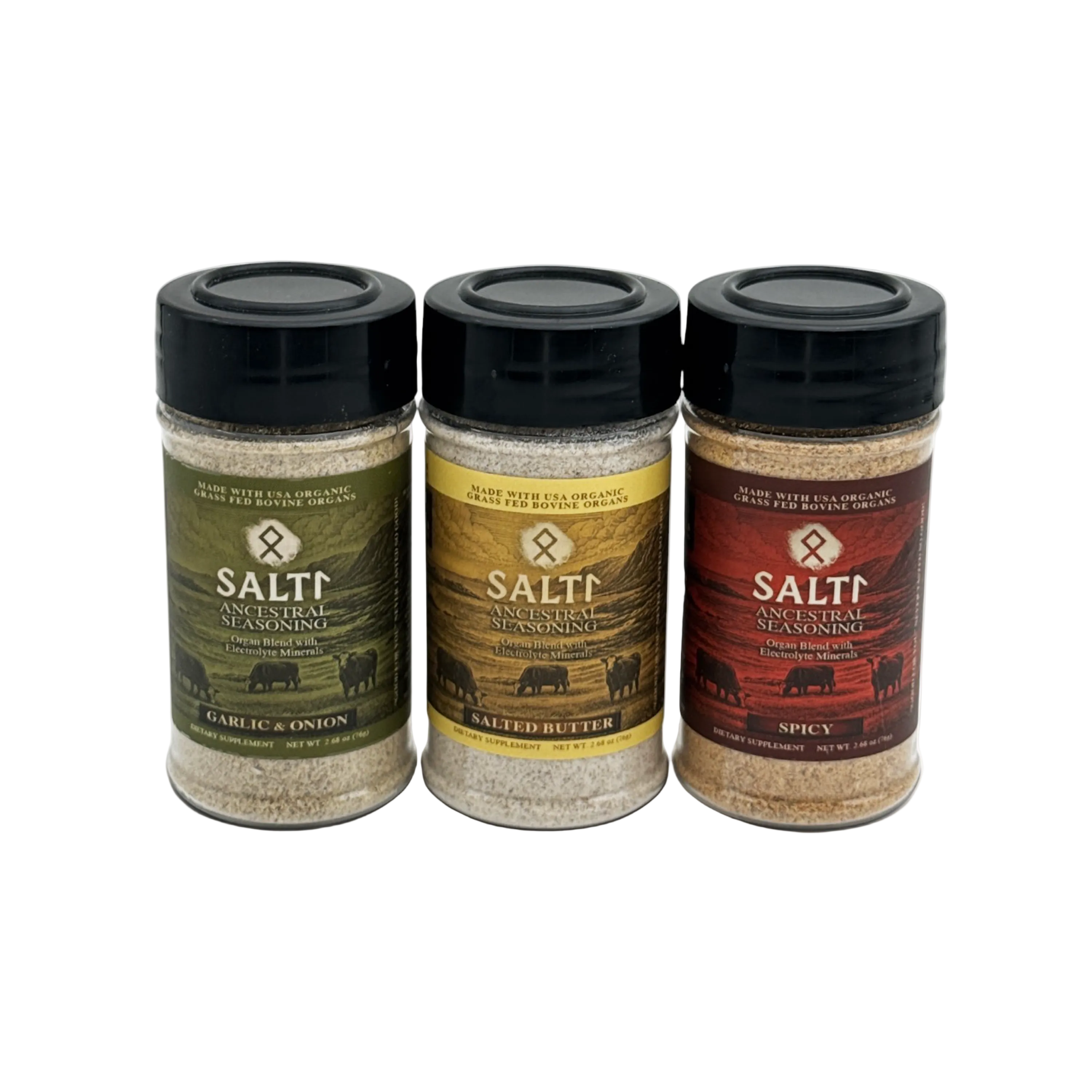 Ancestral Organ Seasonings with Electrolyte-Rich Minerals