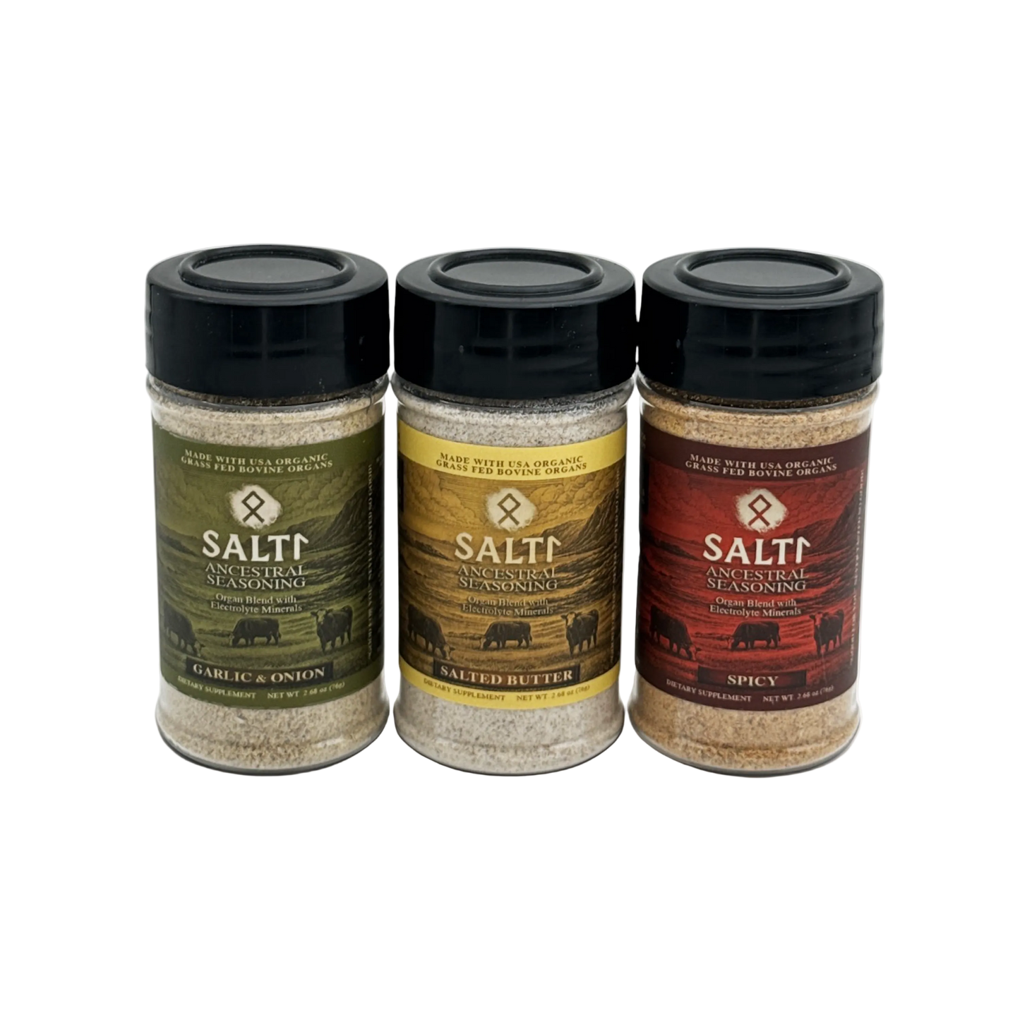 Ancestral Organ Seasonings with Electrolyte-Rich Minerals