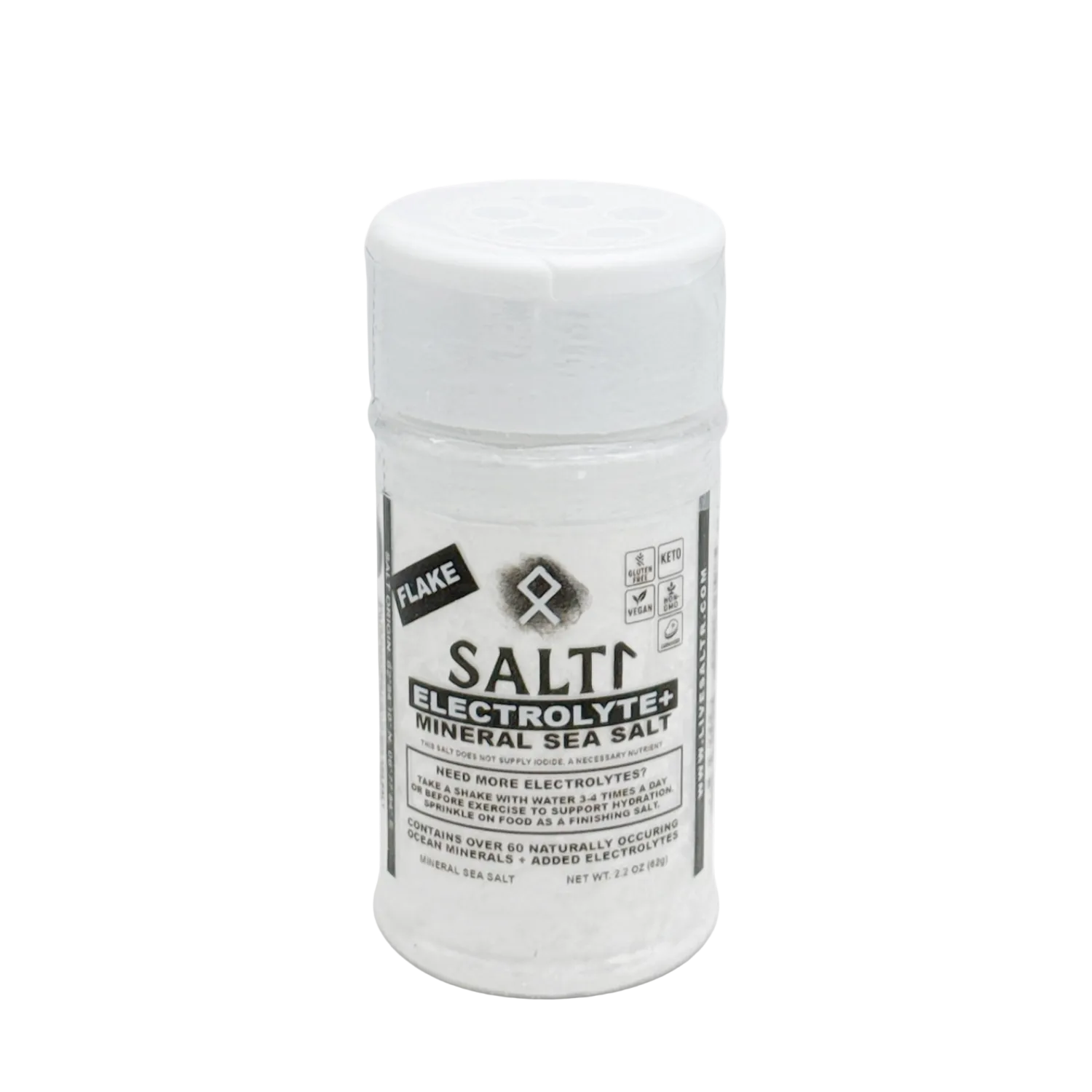 Electrolyte salt shaker