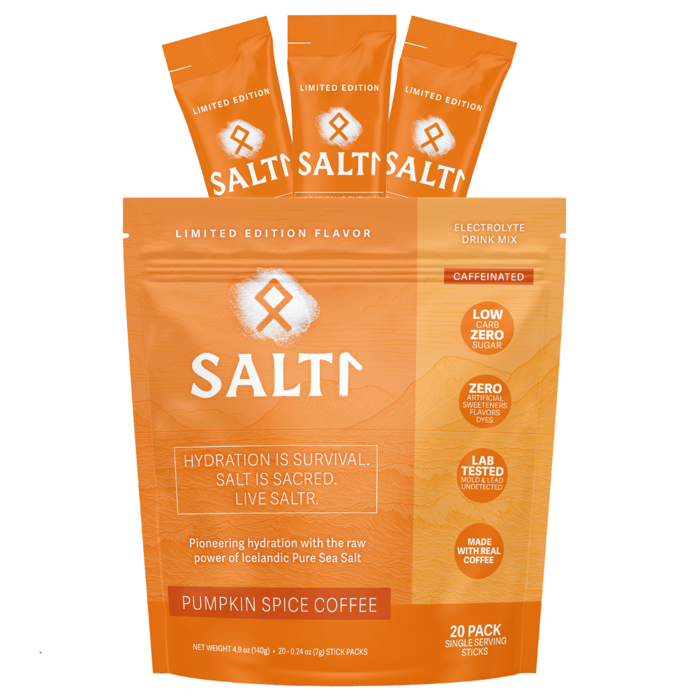Pumpkin Spice Coffee Electrolyte Packets (Caffeine)