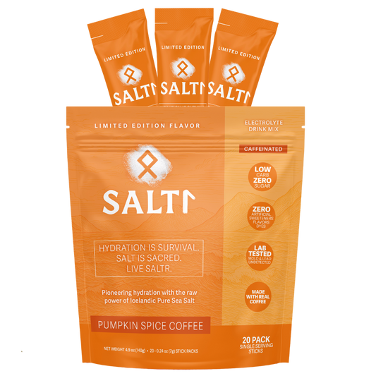 Pumpkin Spice Coffee Electrolyte Packets (Caffeine)