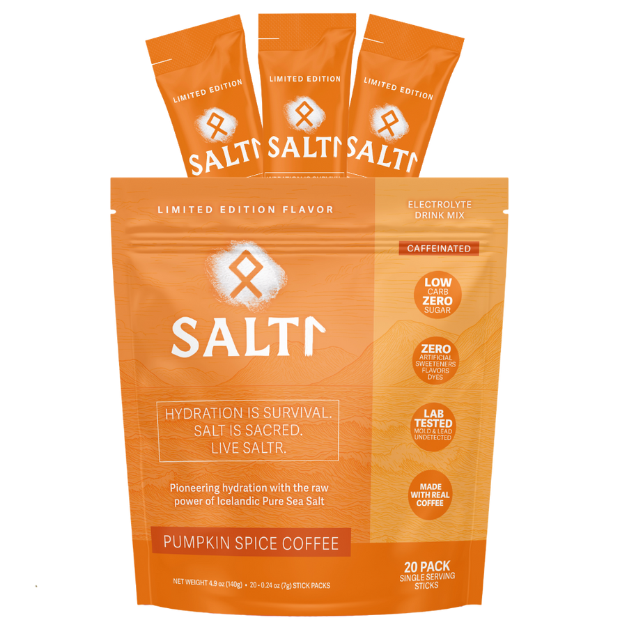 Pumpkin Spice Coffee Electrolyte Packets (Caffeine)