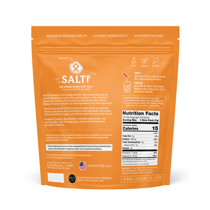 Pumpkin Spice Coffee Electrolyte Packets (Caffeine)