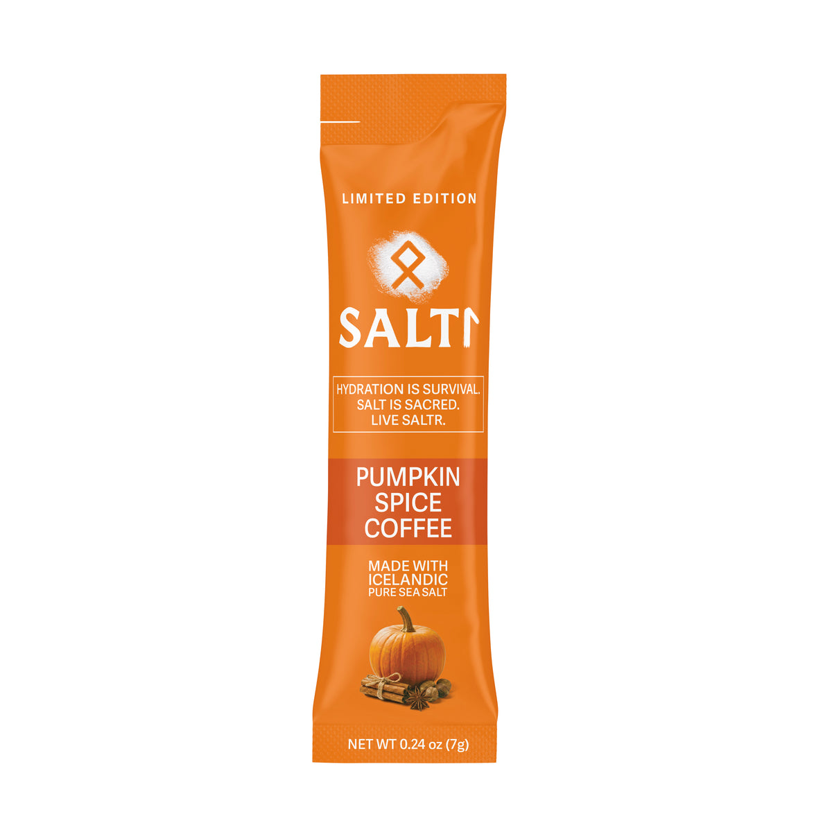 Pumpkin Spice Coffee Electrolyte Packets (Caffeine)