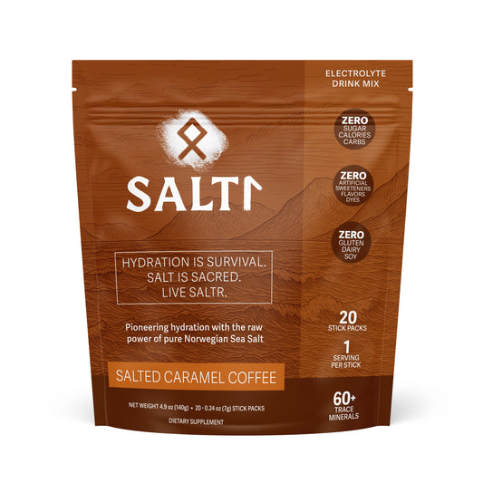 Salted Caramel Coffee Electrolyte Drink Mix