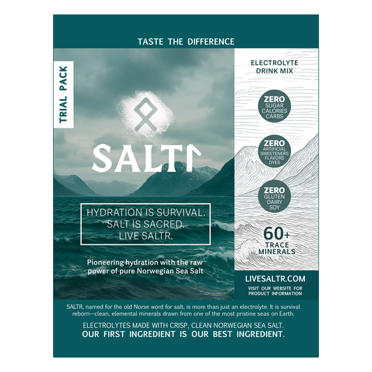 SALTR TRIAL PACK Electrolyte Drink Mix - 2 STICKS, ALL 4 FLAVORS