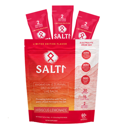 Hibiscus Lemonade Electrolyte Packets
