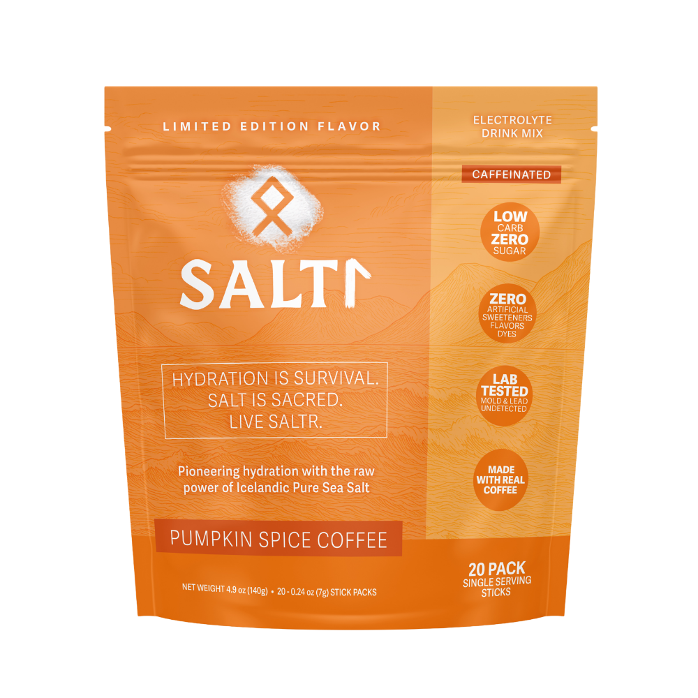 Pumpkin Spice Coffee Electrolyte Packets (Caffeine)