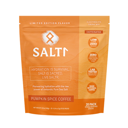 Pumpkin Spice Coffee Electrolyte Packets (Caffeine)