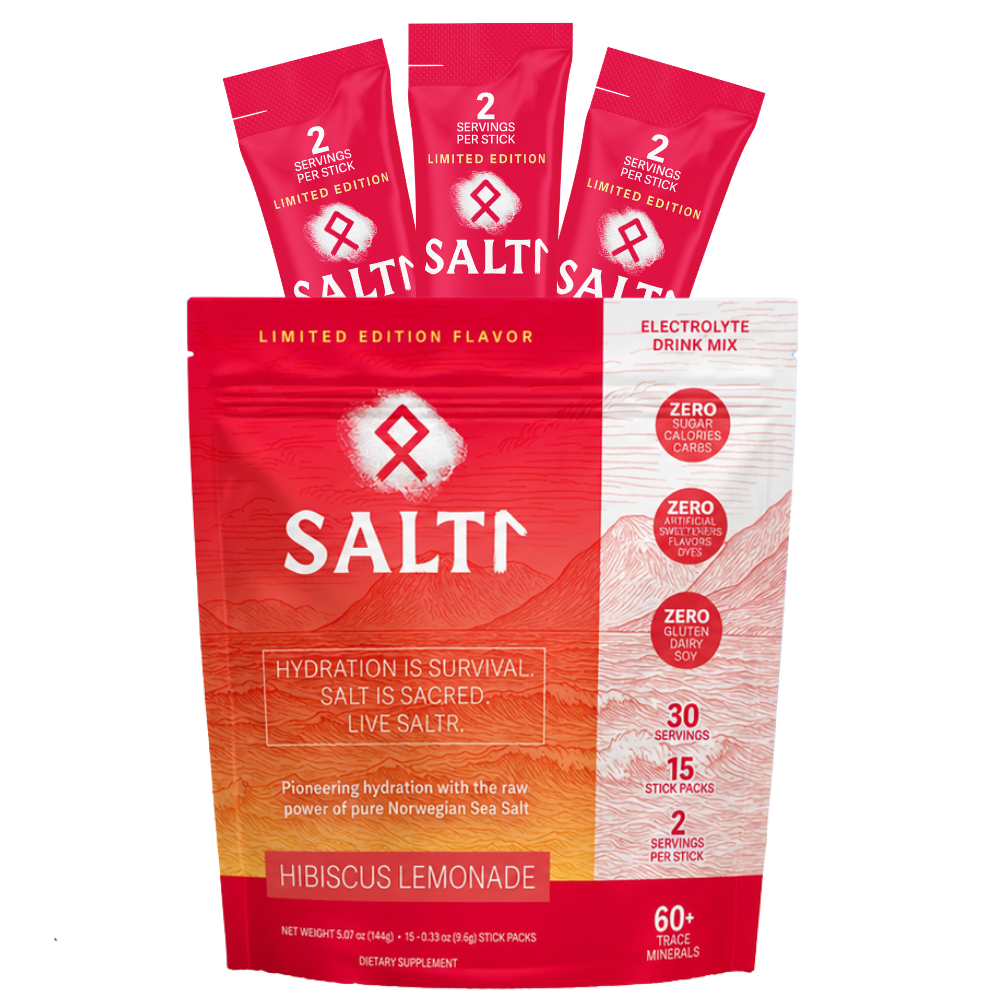 Hibiscus Lemonade Electrolyte Packets