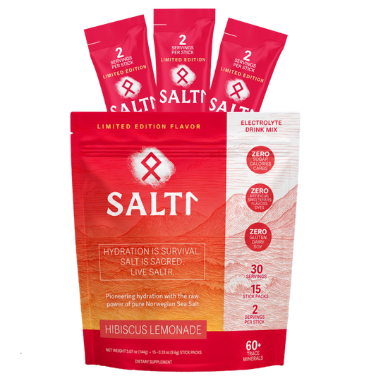Hibiscus Lemonade Electrolyte Packets