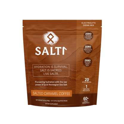 Salted Caramel Coffee Electrolyte Packets (Caffeine)