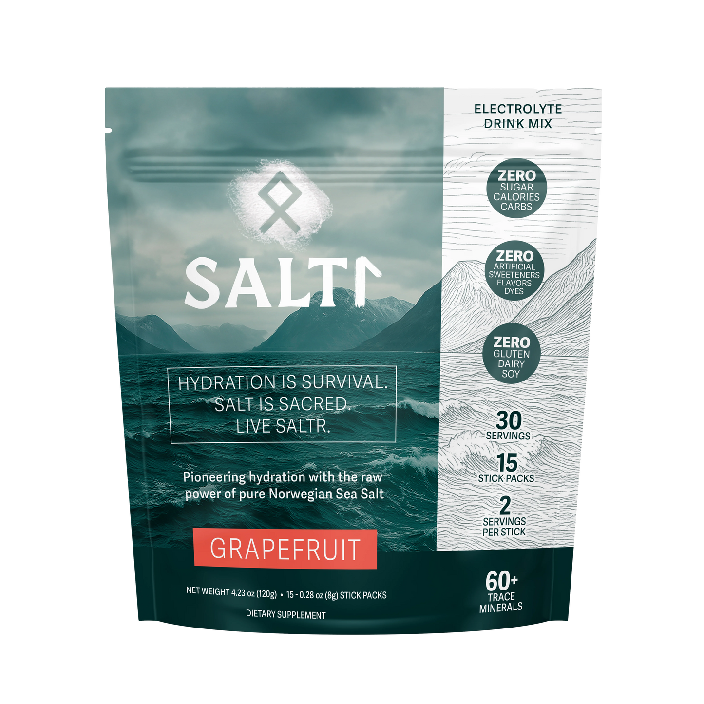 Grapefruit Electrolyte Packets (Sweet)