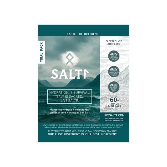 SALTR STARTER TRIAL PACK Electrolyte Packets - 2 STICKS, ALL 4 FLAVORS