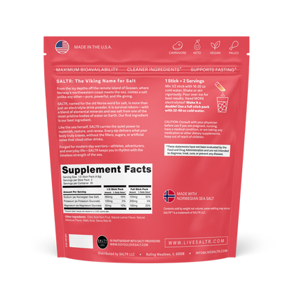 Hibiscus Lemonade Electrolyte Packets