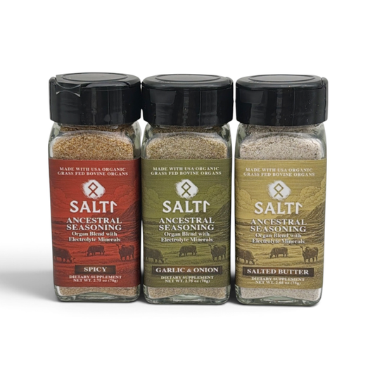 Ancestral Organ Seasonings with Electrolyte-Rich Minerals